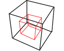 Hypercube With Inner Cube